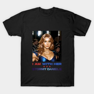 Stormy Daniels I Am With Her T-Shirt